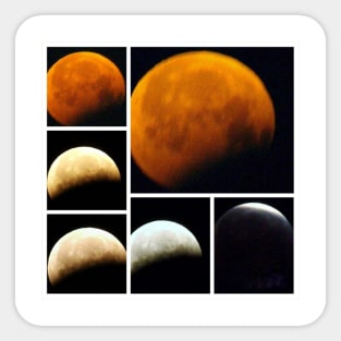 Lunar eclipse Sticker